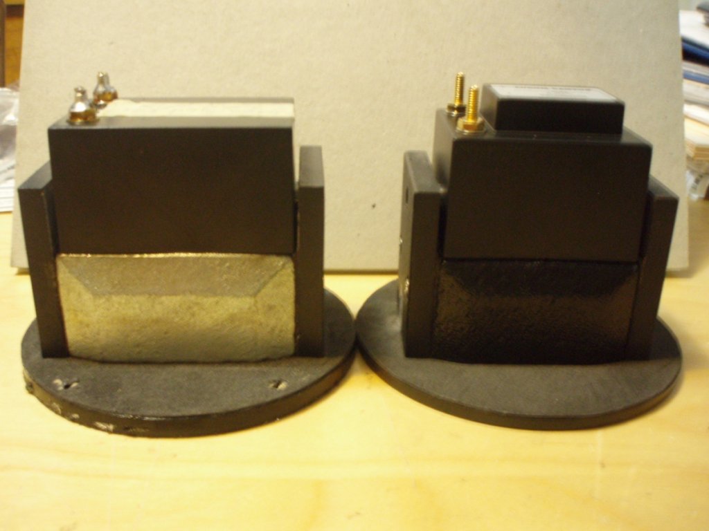 Old RM/X tweeter vs. Aurum Cantus G2si (side view)