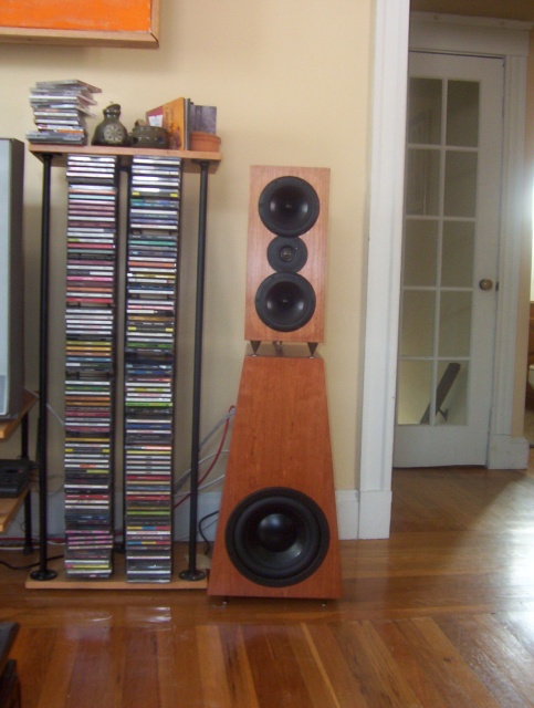 My 1st DIY speakers! GR-Research AV1 w/ 2 Titanic Subs