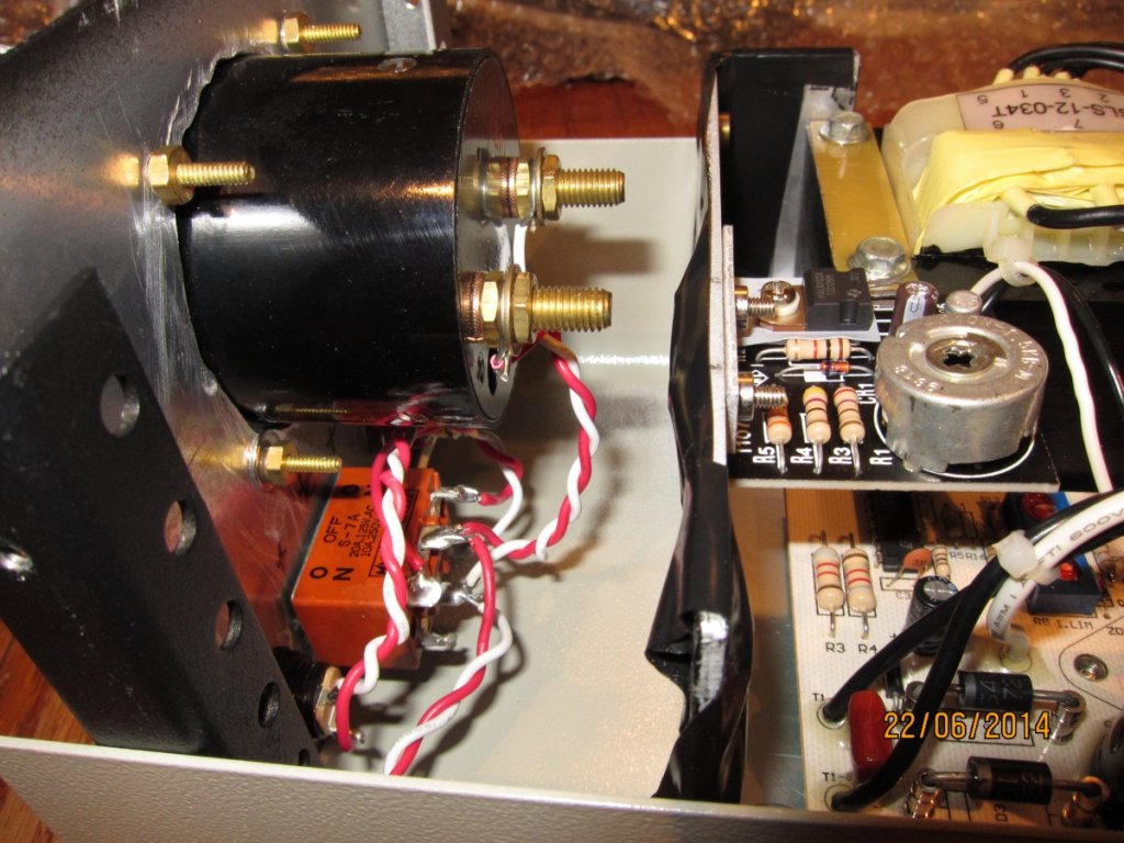 Meter, switch connection and Overvoltage protection detail