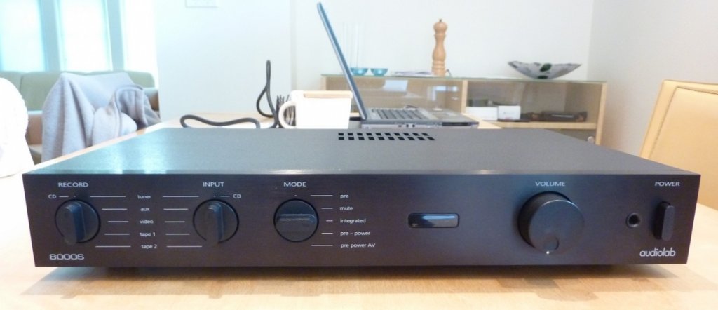 audiolab 8000s front