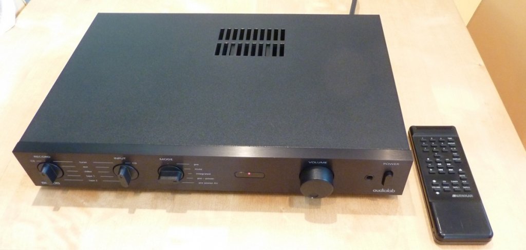 audiolab 8000s top