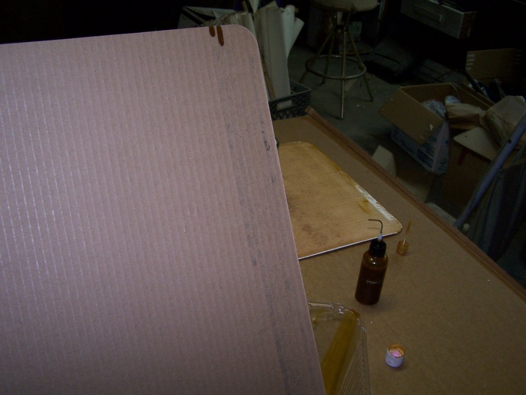 I've done a few rows... you can see the progress, and also tell where you might not have used enough.