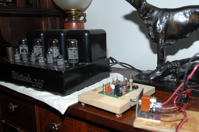 Gordy's Altman Dac/Powersupply and McIntosh 240 amp