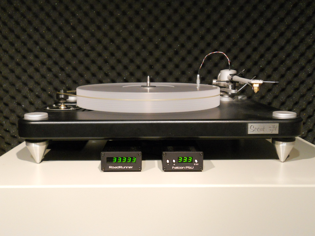 Turntable tach and PSU