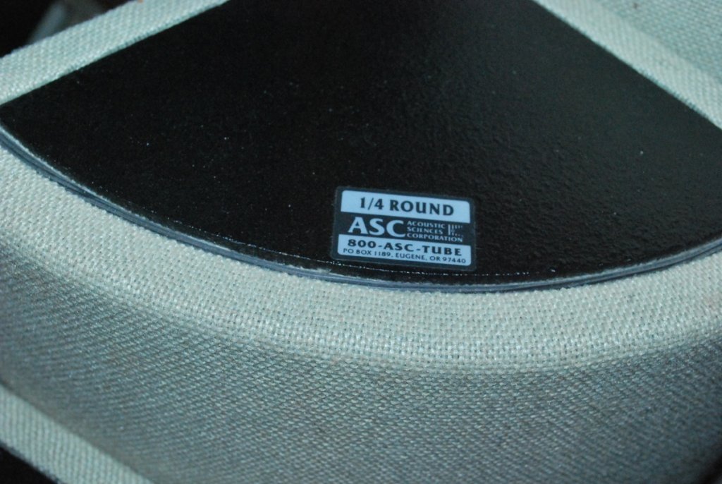 ASC quarter round label