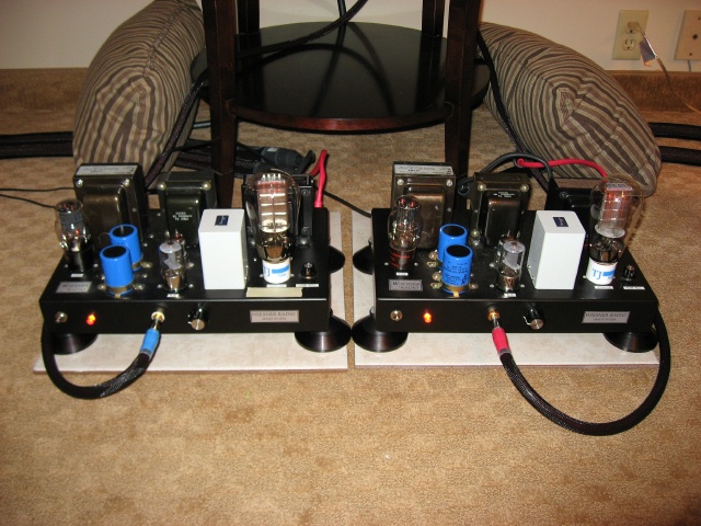 Maxxhorn Room - Wiesner Radio Mono Block Amps