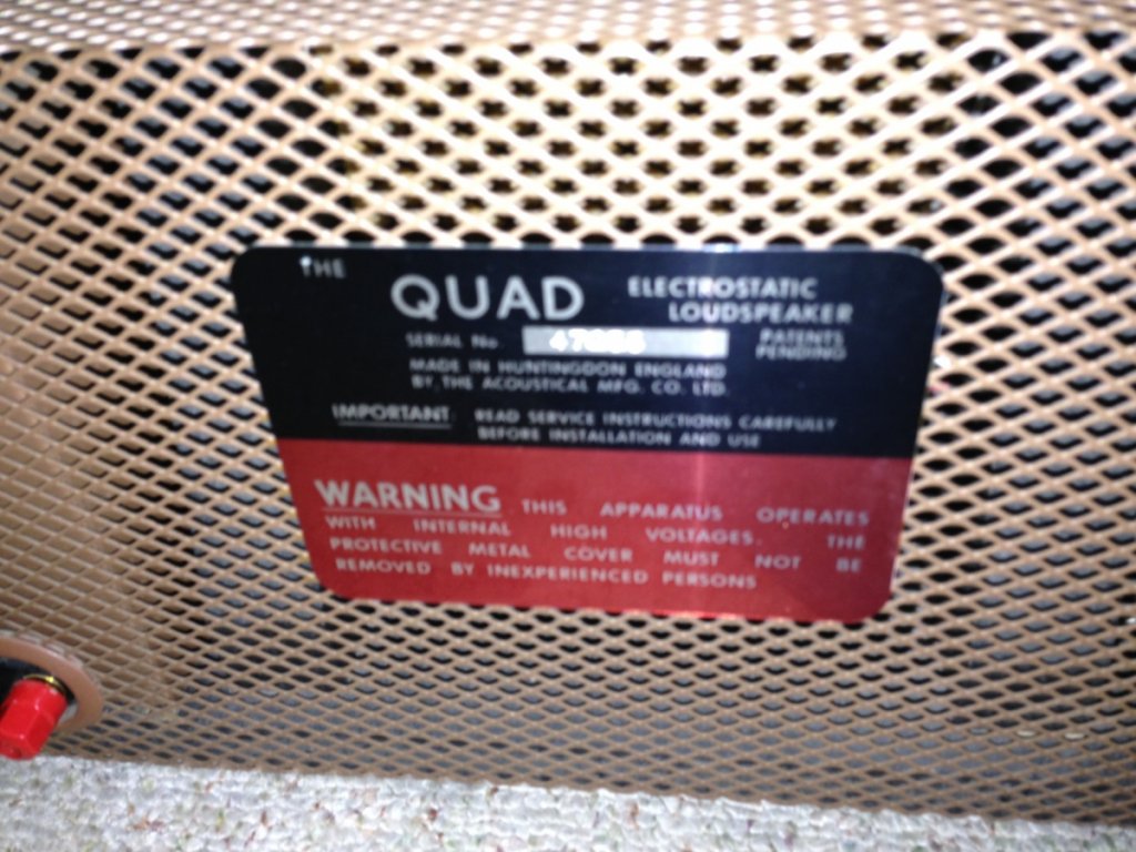 Quad 57 serial number, needs some TLC/maintenance