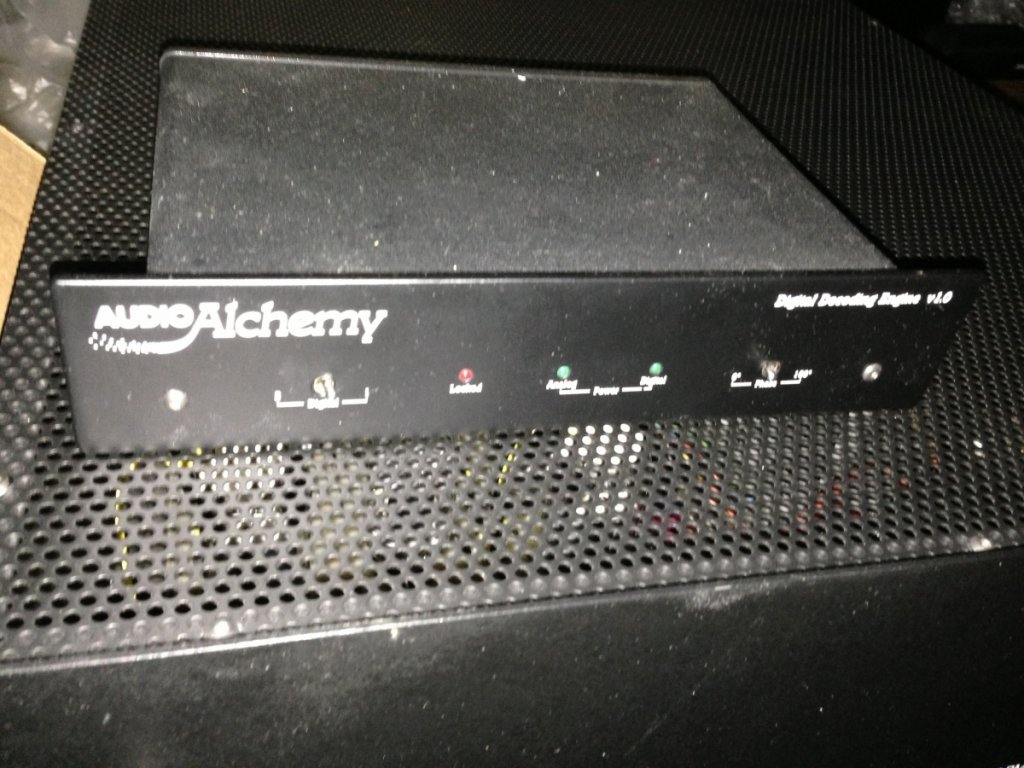 Audio Alchemy DDE, front
