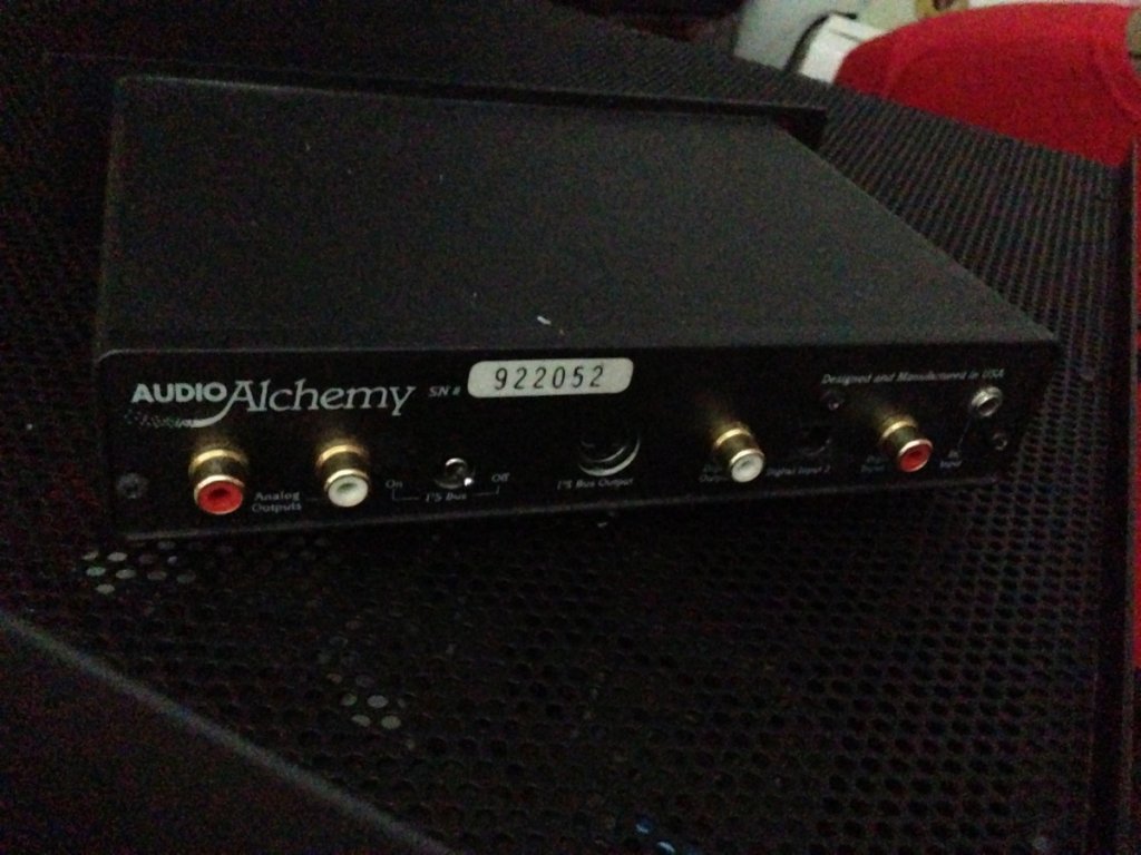 Audio Alchemy DDE, back 3