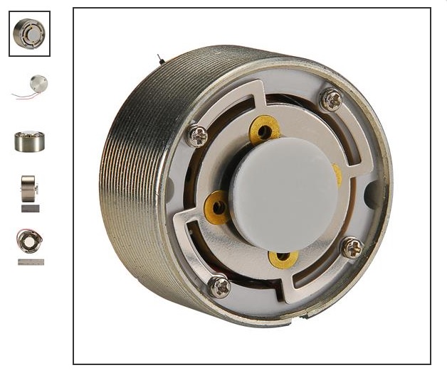 I need cylindrical shaped transducers like this. 1.5" in diameter.