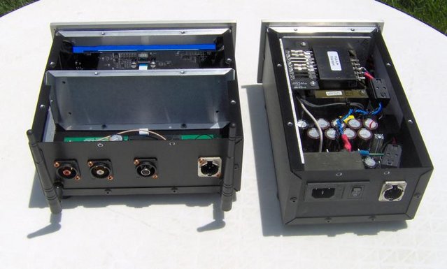 Super Squeezebox rear apron - Showing the Swiss made Neutrik connectors