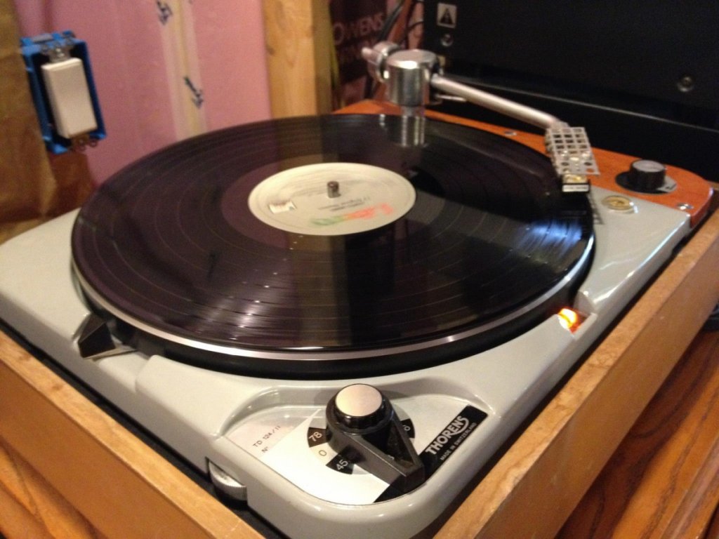 Thorens TD 124 II test run