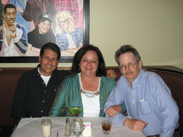 A nightcap with Chris in the Big Apple