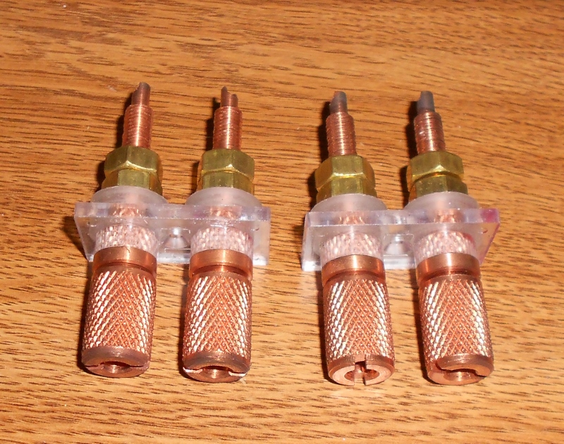 Cardas brass binding posts
