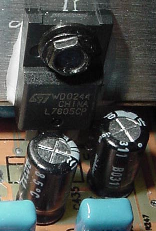 5 Volt Regulator (U104)