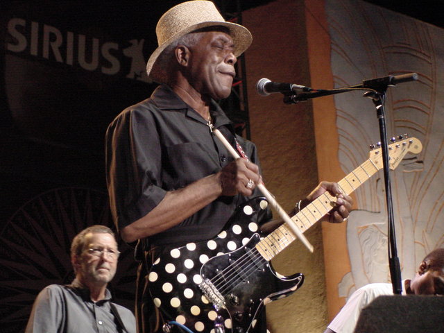 Buddy Guy putting on a show