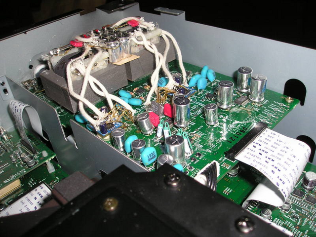 RAM Denon 3910 - Audio Consulting silver xformers in output stage