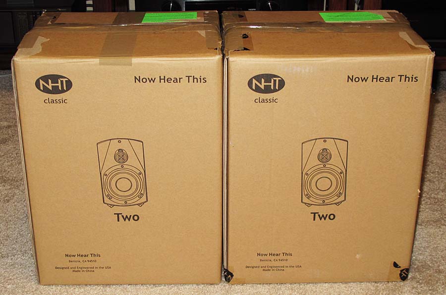 NHT 2 Boxes