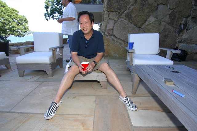 Nice sneakers Phil!