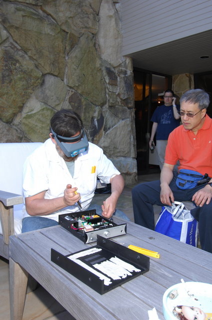 Occam opened the Zaulu dac changing OP amps.