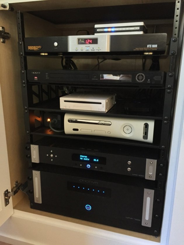 Closeup of Middle Atlantic Rack