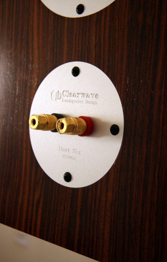 D6 rosewood binding posts