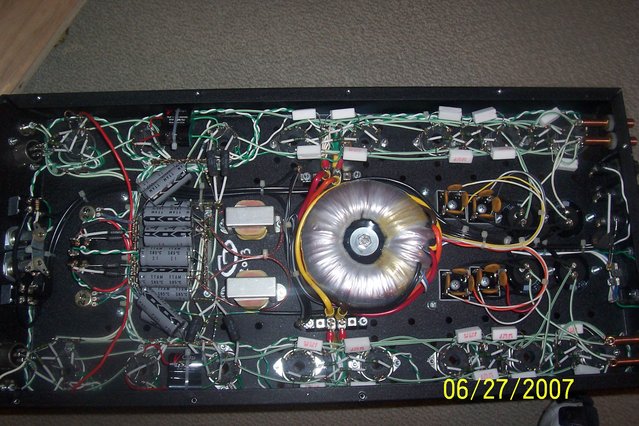 Atma-Sphere S-30 innards,,,V-caps in the house.