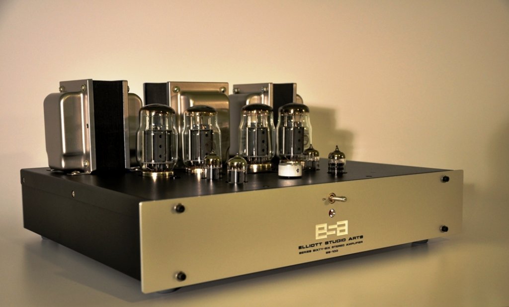 ESA 66-100 Stereo power amplifier