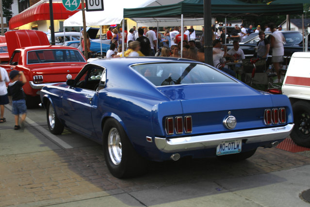 Blown Mustang rear