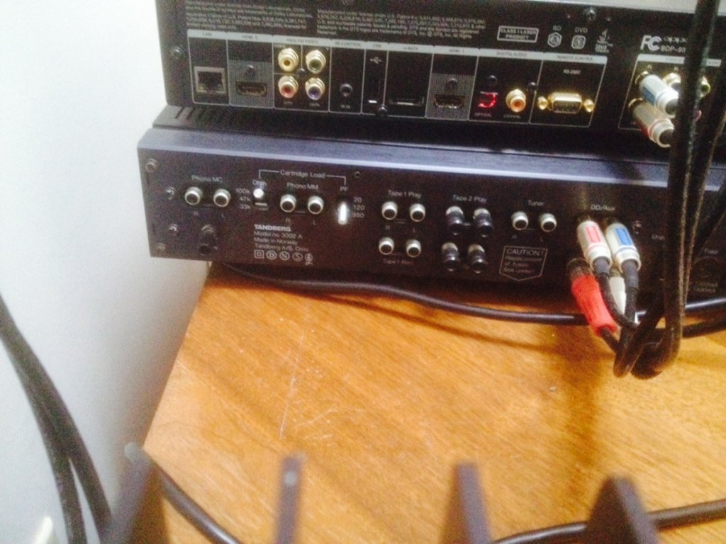 Tandberg 3002A left rear