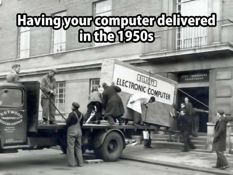 times have changed lol
