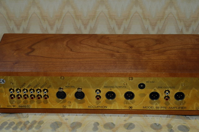 Back of Accuphon
