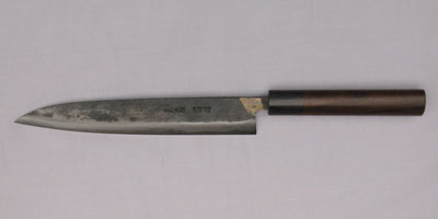 Sashimi, Yanagibocho knife - carbon steel blade