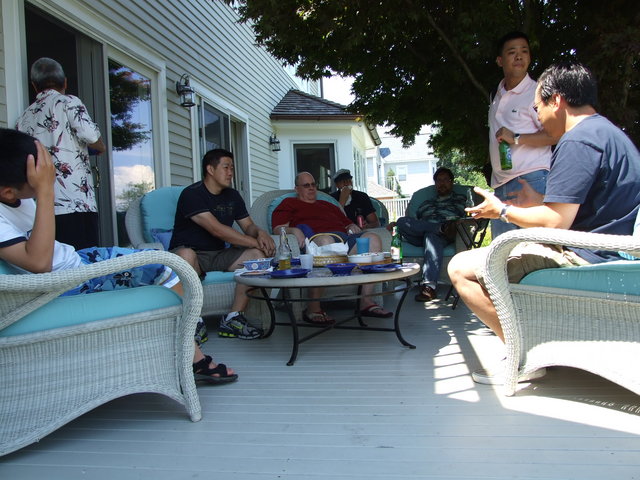 Patio Gathering - The place to be...