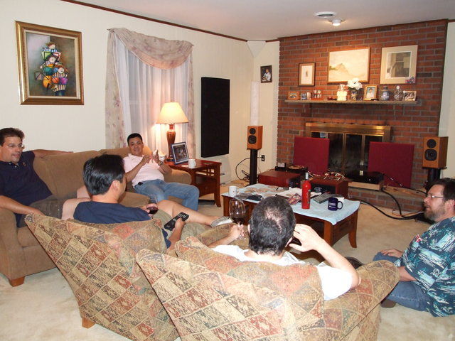 Late night session at Mikes' - IT never ends, the music...the tinkering.