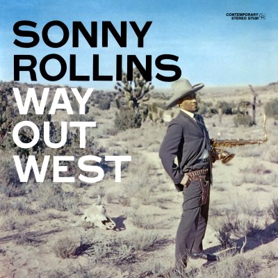 Sonny Rollins-Way Out West (album cover)