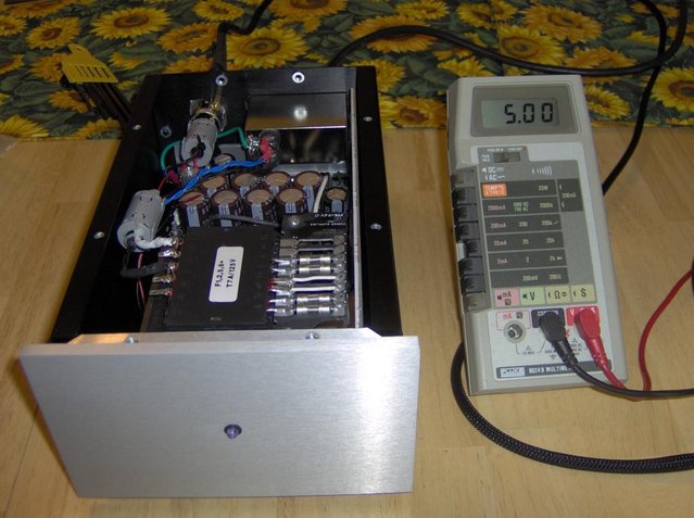 (crooner PS) Initial Voltage Check - Checking and calibrating voltage before "burn-in"