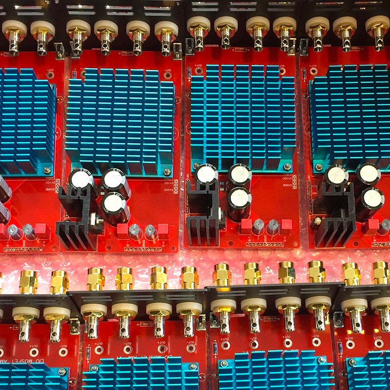 LIO MOSFET AMP modules in production