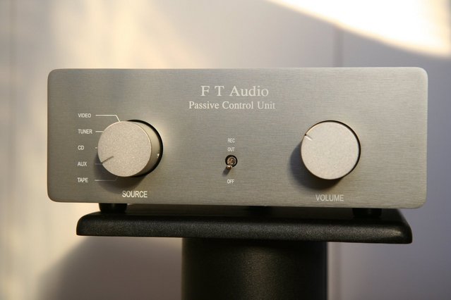 Front of FT Audio LW-1 Passive control unit