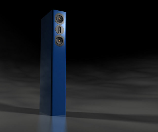A computer render - What would it look like in blue?