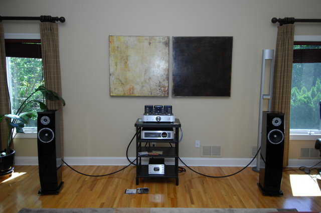 Focus Audio FS7, Cayin integrated amp and Cayin cd player