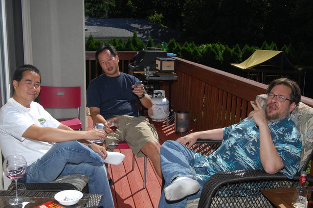 Perfect day to hang-out in Phil's backyard