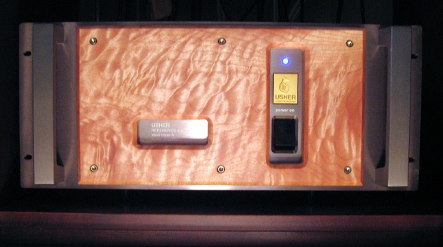Usher Amp with facelift - Woodwork by Gary Dodd - Thanks Gary!