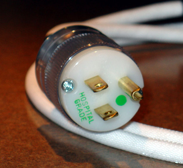 Silver One Power Cord - Marinco hospital grade plug
