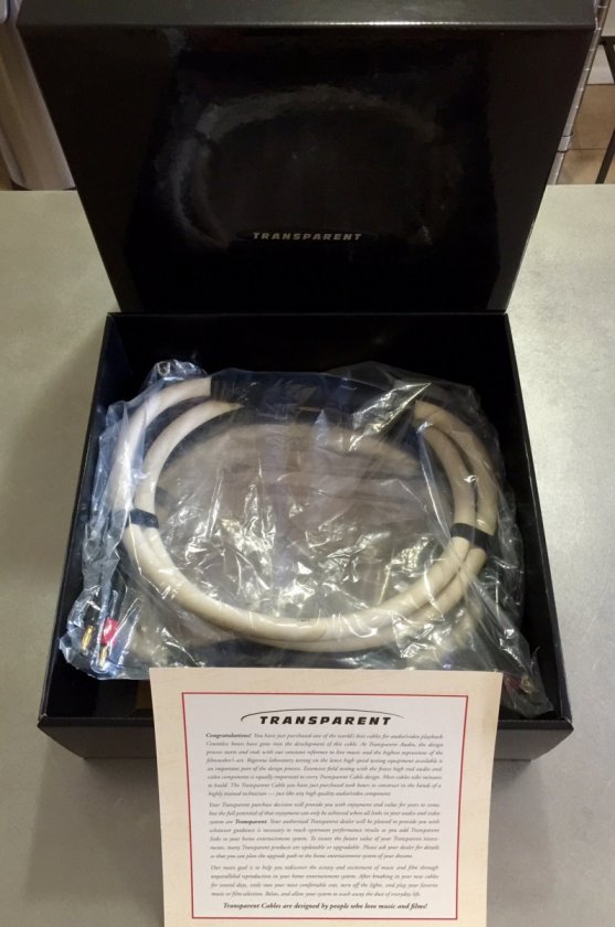Transparent Speaker Cables 1