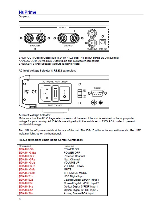 Page 8 of IDA-16 manual.