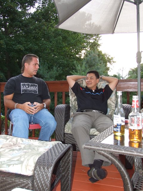 On the Patio