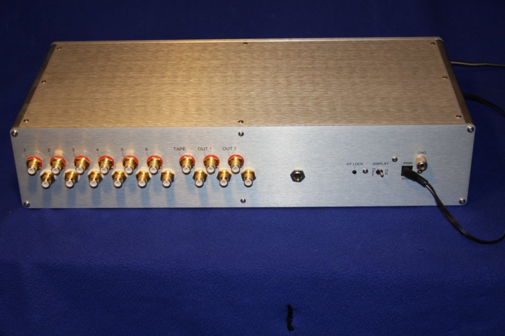 Bent Audio AVC-1 Rear Panel