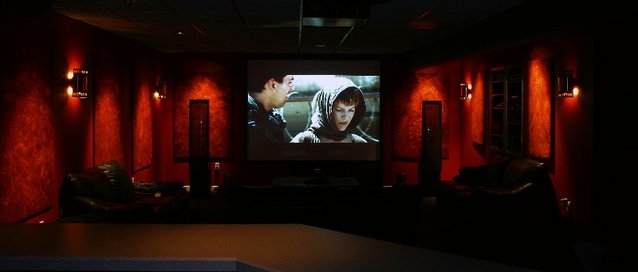 Home Theater Area - Here is a picture of my spread