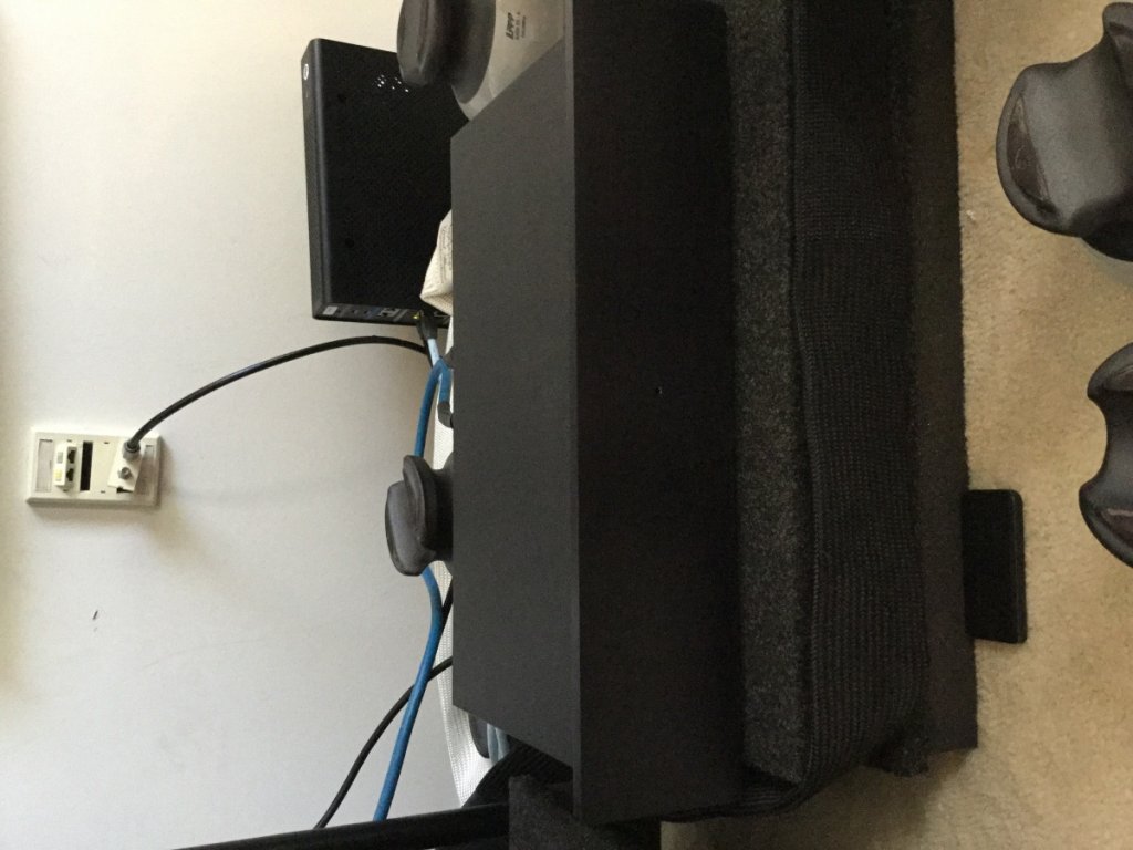 Outboard power supply for preamp and lft channel amp